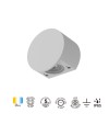 SHELLA * BAÑADOR PARED LED 3W 3000K R. BLANCO